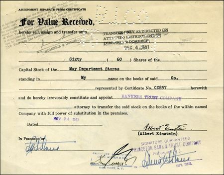 Lot #192 Albert Einstein - Image 2