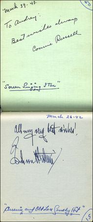 Lot #1485  Mega Tonna Vintage Autographs - Image 11
