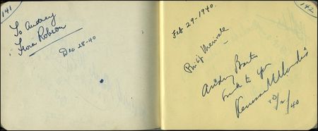 Lot #1485  Mega Tonna Vintage Autographs - Image 5