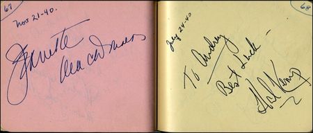 Lot #1485  Mega Tonna Vintage Autographs - Image 6