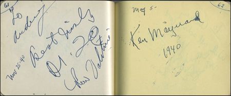 Lot #1485  Mega Tonna Vintage Autographs - Image 7