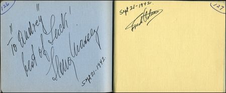 Lot #1485  Mega Tonna Vintage Autographs - Image 8