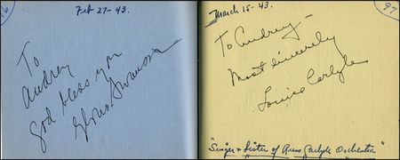 Lot #1485  Mega Tonna Vintage Autographs - Image 9