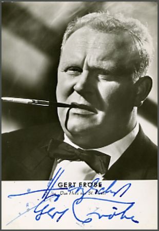 Lot #1342 James Bond: Gert Frobe - Image 1