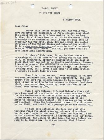Lot #324 Richard E. Byrd - Image 1