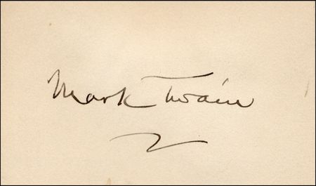 Lot #487 Samuel L. Clemens - Image 1