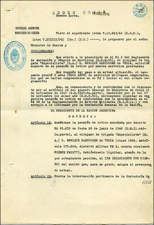 Lot #263 Eva and Juan Peron - Image 1