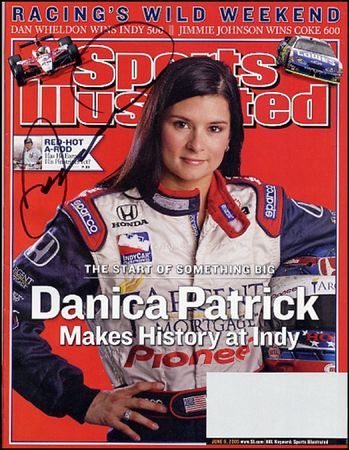 Lot #1900 Anna Kournikova and Danica Patrick - Image 1