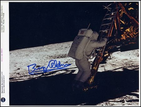Lot #409 Buzz Aldrin - Image 1