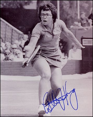 Lot #1898 Billie Jean King and Jen Capriotti - Image 1
