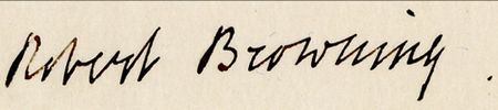 Lot #473 Robert Browning - Image 1