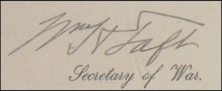 Lot #111 Theodore Roosevelt and William H. Taft - Image 2