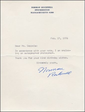 Lot #540 Norman Rockwell - Image 2