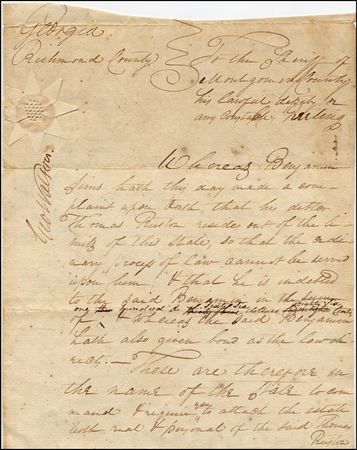 Lot #172 Declaration of Independence: Walton, George - Image 1