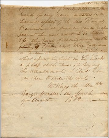 Lot #172 Declaration of Independence: Walton, George - Image 2
