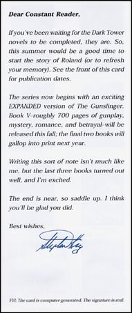Lot #512 Stephen King - Image 1