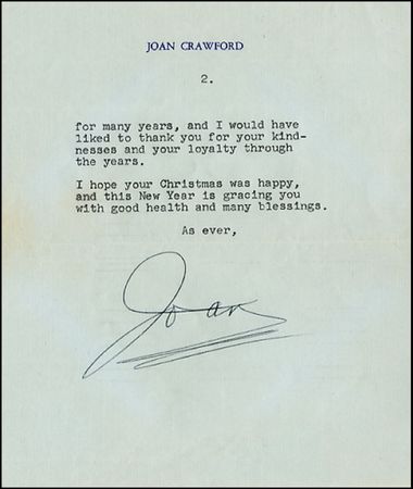 Lot #1099 Joan Crawford - Image 2