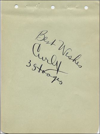 Lot #1691 Three Stooges: Curly and Moe - Image 1