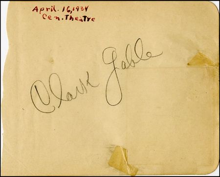 Lot #1226 Gone With the Wind: Gable, Clark - Image 1