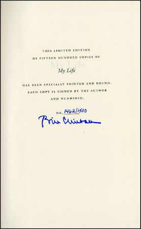 Lot #26 Bill Clinton