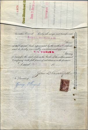 Lot #370 John D. Rockefeller - Image 2