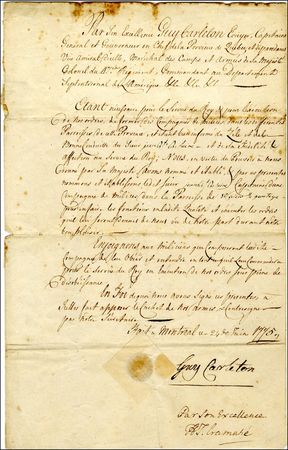 Lot #210 Guy Carleton - Image 1