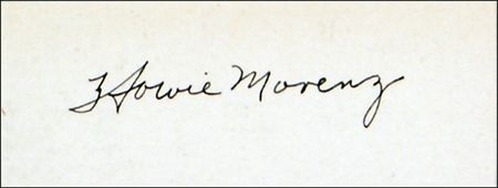 Lot #1954 Howie Morenz - Image 1