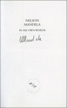 Lot #323 Nelson Mandela - Image 1