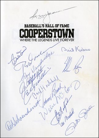 Lot #1772 Baseball Hall of Famers - Image 2