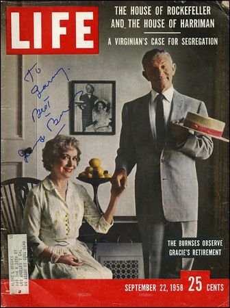 Lot #1405 Sophia Loren and George Burns - Image 2