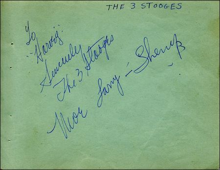 Lot #1654 Three Stooges - Image 1