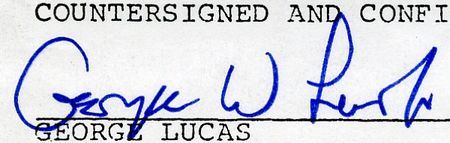 Lot #1415 George Lucas - Image 1