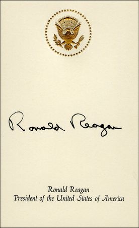 Lot #135 Ronald Reagan - Image 1