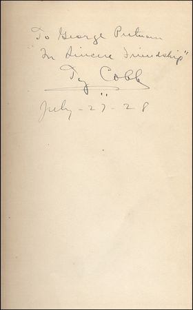 Lot #1825 Ty Cobb - Image 1