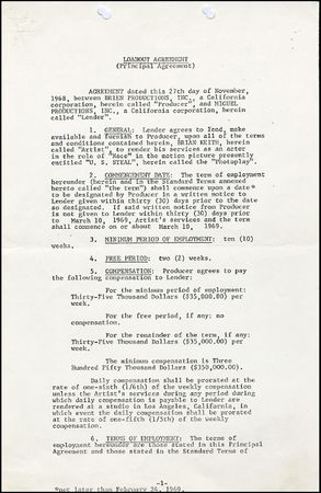 Lot #955 Actor Agreements - Image 6