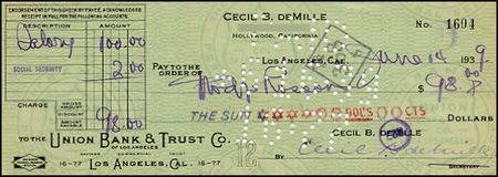 Lot #1145 Cecil B. deMille - Image 2
