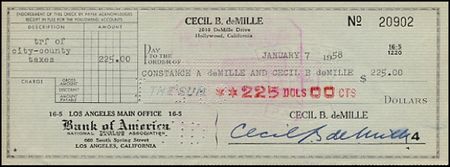 Lot #1145 Cecil B. deMille - Image 3