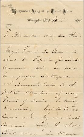 Lot #497 William T. Sherman - Image 1