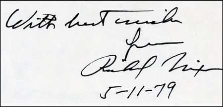 Lot #105 Richard Nixon and Gerald Ford - Image 1