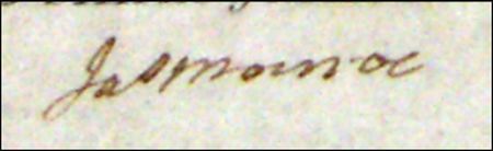 Lot #97 James Madison and James Monroe - Image 2