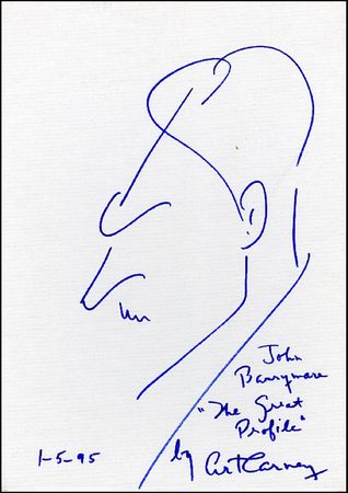 Lot #1084 Art Carney - Image 1