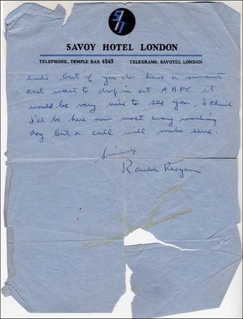 Lot #136 Ronald Reagan - Image 2