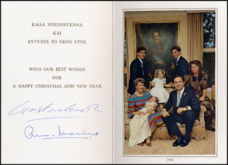 Lot #225 King Constantine and Queen Anne Marie - Image 3
