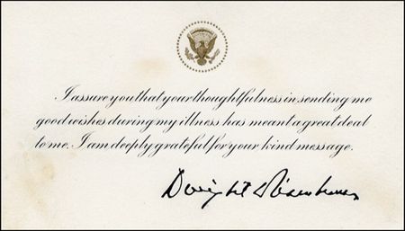 Lot #40 Dwight D. Eisenhower - Image 1