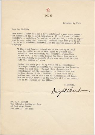 Lot #40 Dwight D. Eisenhower - Image 2