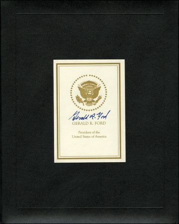Lot #52 Gerald Ford - Image 2