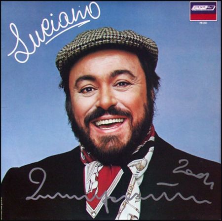Lot #890 Luciano Pavarotti - Image 1