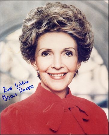 Lot #142 Ronald and Nancy Reagan - Image 2