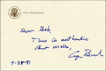 Lot #11 George Bush