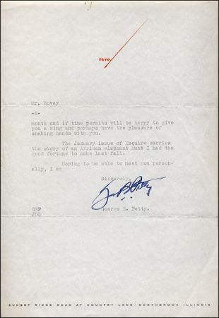 Lot #643 George Petty - Image 2